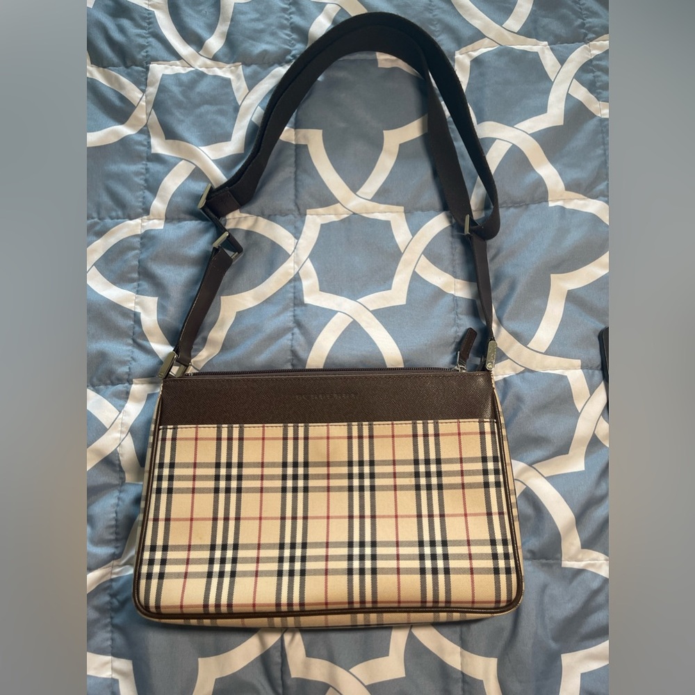 Burberry vintage crossbody bag canvas.
